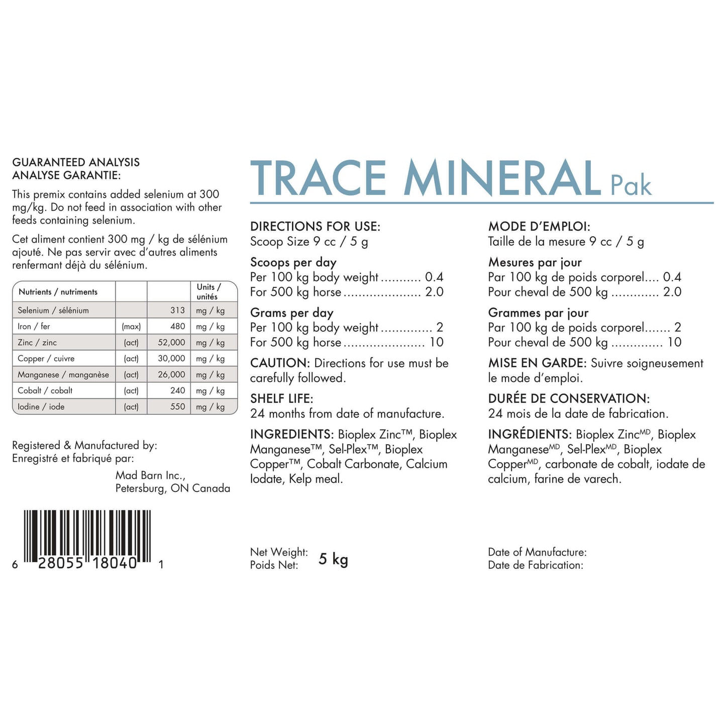 Mad Barn Trace Mineral